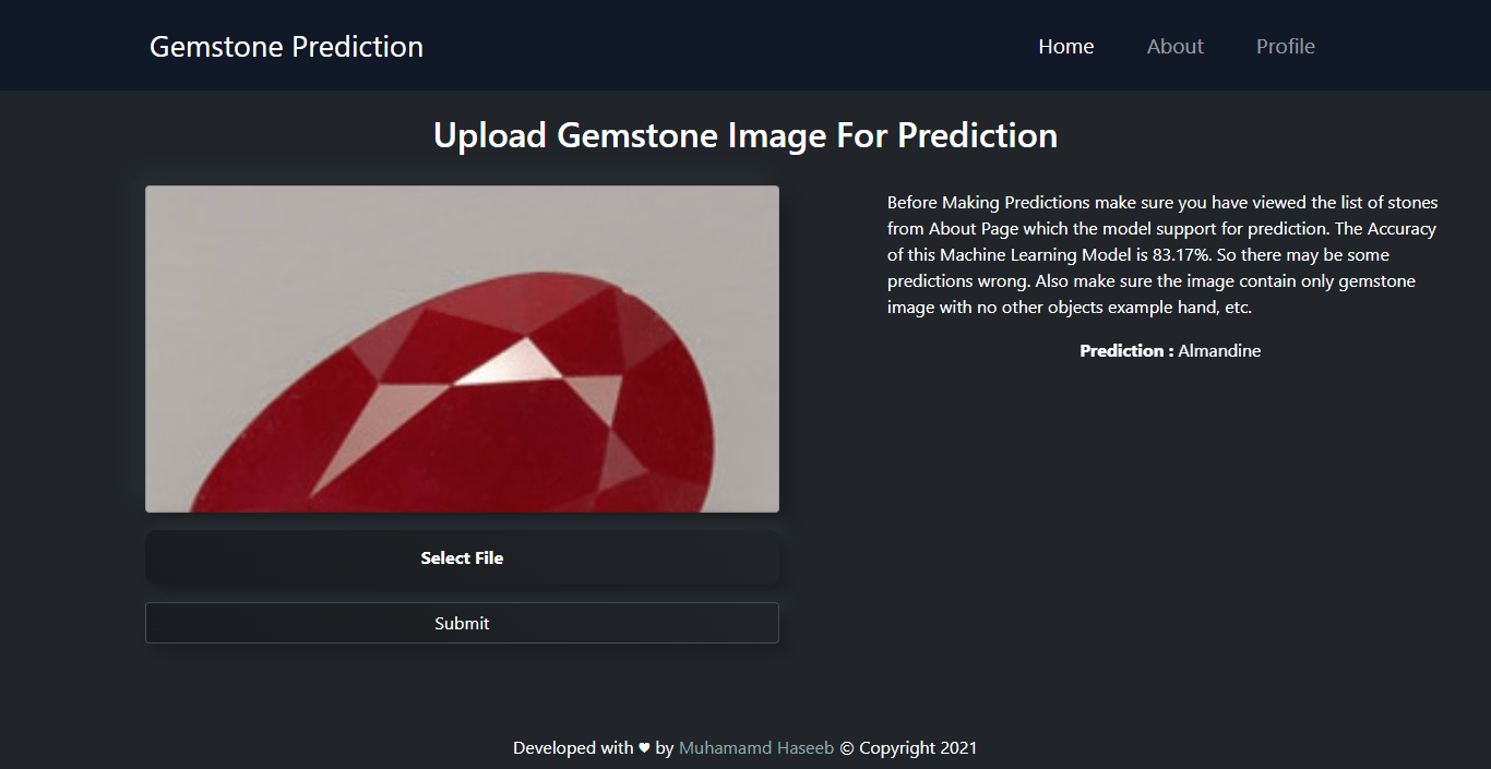 Gemstone Classification image